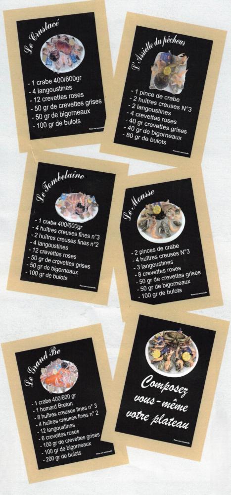 plateaux compositions